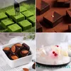 Baking Moulds 40 Cavities Square Silicone Mold For Chocolate Cheese Cakes Mousse Ice Decorating Pastry Fondant Bakeware Tools