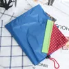 printing Strawberry Foldable Reusable Shop Bag Nyl Green Grocery Bag Tote Handbag Cvenient Large Capacity Storage Bags I8zS#