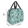 Sac à lunch de luxe Femme Femme Boîte à bento isolée thermique pour enfants Boîte à lunch Portable Portable Box 95SH # #