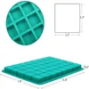 Baking Moulds 40 Cavities Square Silicone Mold For Chocolate Cheese Cakes Mousse Ice Decorating Pastry Fondant Bakeware Tools