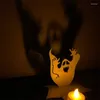 Candle Holders For Living Room Tealight Halloween Spooky Table Decoration Candlestick Home Kitchen Bedroom