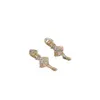 Stud Fashion Jeweley S Sier Post Ballet Dancing Girl Earrings Rhinstone Dance Drop Delivery Jewelry Dhnfr