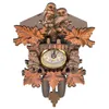 Wall Clocks Home Living Room Cuckoo Bedroom Clock Decor Vintage Hanging Decorative Wooden Pendulum Office