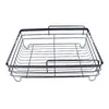 Kitchen Storage Dish Drying Rack Detachable Utensil Cup Racks Dishes Drainer Space Saving Counter Holder For Bowls Plates Spoons