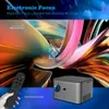 Hy350 Portable Projector Wireless WiFi Electric Focus Smart Projector Outdoor Projector 4K