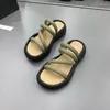 Платформа моды Slippers Женщины Внешняя одежда 2024 Лето открытая ножка не устала.