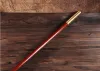 Arts New African Blackwood With copper hoops Martial Arts Long Stick Solid Wood Taiji Zhang Tai Chi Magic Wand Fitness Qi Mei Stick