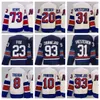 Stitched 2024 Stadium Series Matt Rempe 73 Artemi Panarin 10 Mika Zibanejad 93 Shesterkin 31 Fox 23 Kreider 20 Trouba 8 Hockey Jerseys White S-xxxl Stitched Men Jersey