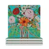 Table Mats Modern Floral Painting Ceramic Coasters (Square) Tea Cups Mug Set Christmas Cute