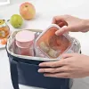 Nouveau sac isotherme portable pique-nique thermique boîte de rangement du déjeuner Cam Food Ctainer Ice Pack isolé Thermo réfrigérateur u4q3 #
