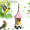 Other Bird Supplies Metal Pendant Feeder Outdoor Hanging Wild Birds Aviary Decoration Garden Yard Window Parrot Feeding Dispenser