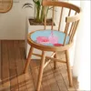 Kudde/dekorativ kudde Kawaii Strawberry Milk Cushion Mat Round Seat Cushion Office Matsalstol Pad Sponge Sofa Mat Non-Slip Chair Cushions Y240401