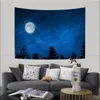 Tapestries Star Sky Moon Tapestry Chart Home Decoration Hippie Bohemian Divination Wall Hanging Decor