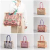 retro Shoulder Bag European And American Tassel Tote Bag Bohemian Large Capacity Canvas Zipper Handbag Female Satchel Summer New x2Vc#