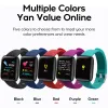 New 116 PLUS Smart Watch Color Screen Heart Rate Monitor Blood Pressure Track Movement IP65 Waterproof Bracelet for IOS Android