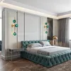 Duvar lambası Modern G9 Cam Labhade Yatak Odası Arka Plan Başucu Okuma Işık Ofis Dekorasyonu El Basit Kolye