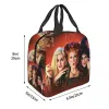 hocus Sanders Sisters Pocus Lunch Bag Leakproof Food Thermal Cooler Insulated Lunch Box For Women Children Tote Ctainer S9Of#