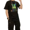 Мужская летняя дизайнерская футболка 2024, мужская и женская модная уличная одежда в стиле хип-хоп, мужские повседневные футболки
