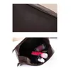 cosmetic Bag Women Fi Solid Color Handheld W Makeup Bags Ladies Portable Travel Storage Lipstick Organiser Bags j0JB#