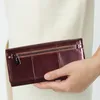 Cobbler légende Geuthesine Leather LG portefeuille rétro Femme Holder Feme Female Racs avec Phe Sac I73i #