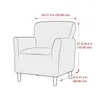 Stoelhoezen met enkele fauteuilkap stretch Stretch Home Bar Teller el woonkamer slaapkamer slipcover hoge rugleuning beschermer