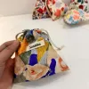 Torby na monety sznurkowe torebka mey klawisze do słuchawki w torbie z organizatorem kieszonkowym FR Lipstick Toalet