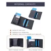 baellerry RFID Short Men Wallets Free Name Engraved Mini Card Holder Male Purse Top Quality PU Leather Slim Men's Wallet Popup n6W6#