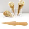ベーキング型木製アイスクリームコーンメーカー装飾ツール