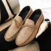 Casual Shoes Men's Fashion Board Flat Low Top Outdoor Driving Daily Pea 2024 Style