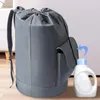 Bolsas de lavanderia grande mochila Máquina de lavar cesto de cesta de cesto de dormitório viajar