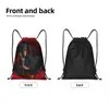 custom Cute Dachshund Drawstring Bags for Training Yoga Backpacks Men Women Sausage Wiener Badger Dog Sports Gym Sackpack L7qA#