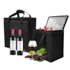 Bärbar termisk isolerad kylare Box Stor utomhuskamer Lunch Bento Bags Trips BBQ Måltid Drick Zip Pack Picnic Supplies Y55k#