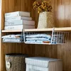 Keukenopslagcapaciteit Hangend onder de kast Netmand Thuis Grote planken Kruidengerechten Pantry Organizer