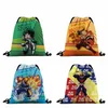 anime My Hero Academia Drawstring Bag Carto Bookbag Shoulder Bags Portable Backpacks Gift U94P#