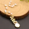 Bracelets Glseevo Natural Baroque Pearls Plant Maple Leaf Women Jewelry Set Oreing Bringle Bracelet Collier Fashion personnalisable bijoux