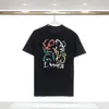 夏3DレリーフTシャツ男女コットンティーレターソリッド半袖丸首のカジュアルTシャツ