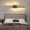 Lampada da parete moderna LED Home Decor lunga striscia di luce per camera da letto comodino soggiorno divano sfondo apparecchio di illuminazione