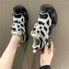 Casual Shoes Fashion Sneakers Women's 2024 Breathable Personality Student Running Lightweight