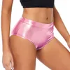 Les shorts de créateurs se vendent bien en tissu coloré et étincelant pour discothèque, vêtements de performance sur scène, leggings pour femmes, pantalons chauds