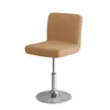 Чехлы на стулья, защитная стойка для средней и нижней части спины, чехол для барного стула для столовой, квадратный поворотный барный стул, подушка для сиденья, чехол