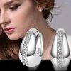Boucles d'oreilles pendantes en Zircon plaqué argent Super Flash, breloque goutte d'eau, bijoux de fiançailles pour femmes, mariage de mariée