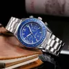 European Brand Quartz Stainless Steel Strap Men's Watch