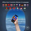 Wooask Traducteur intelligent instantané Appareil de traduction vocale en temps réel 144 langues en ligne hors ligne pour les voyages d'affaires W12 240327