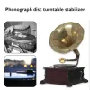 50 Hz Winyl Record Player Dis Stabilizator gramofonu z poziomem Odtwarzacza Rekordowego Stabilizatora 7 mm Clamp