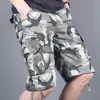 2023 été hommes armée Cargo Shorts mode hommes décontracté camouflage imprimé mâle Multi poches militaire 2838 240315