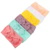 Bandanas Baby Headband Cute Hair Akcesoria dla dziewcząt niemowlętowe opaski na głowę elastyczne nylonowe opaski do włosów