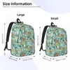 Sacs de rangement Travail de coeur Sac à dos Elementary High College School Student Bookbag Teens Daypack Durable