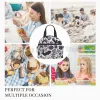 Sac à lunch isolé Halen Bats Sacs-tote de bento refroidisseur thermique réutilisable avec bandoulière réglable pour le voyage de voyage 48f8 # #