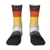 Chaussettes pour hommes, fausses paillettes, fond d'ours Gay, drapeau de fierté, sport, impression 3D, chaussettes mi-mollet pour garçons et filles