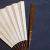 Decoratieve beeldjes | Oude Chang Diy handmatige deur van witte zomer blanco aangepaste kalligrafie inscriptie schilderij klassieke ventilator